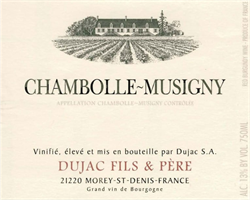 2019 Chambolle-Musigny, Dujac Fils & Père